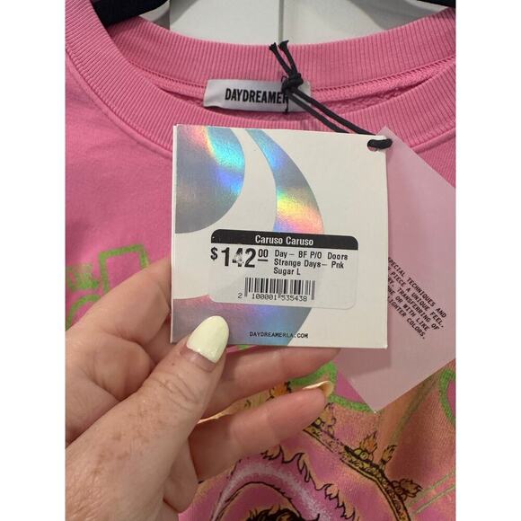 NWT Daydreamer The Doors Strange Days Crewneck Sweatshirt Size L - Picture 5 of 5